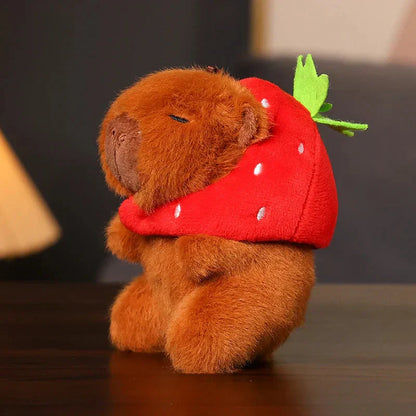 Cute Plush Capybara Keychain Toy - Fesara