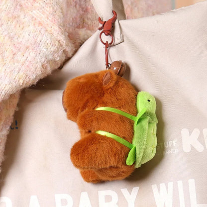 Cute Plush Capybara Keychain Toy