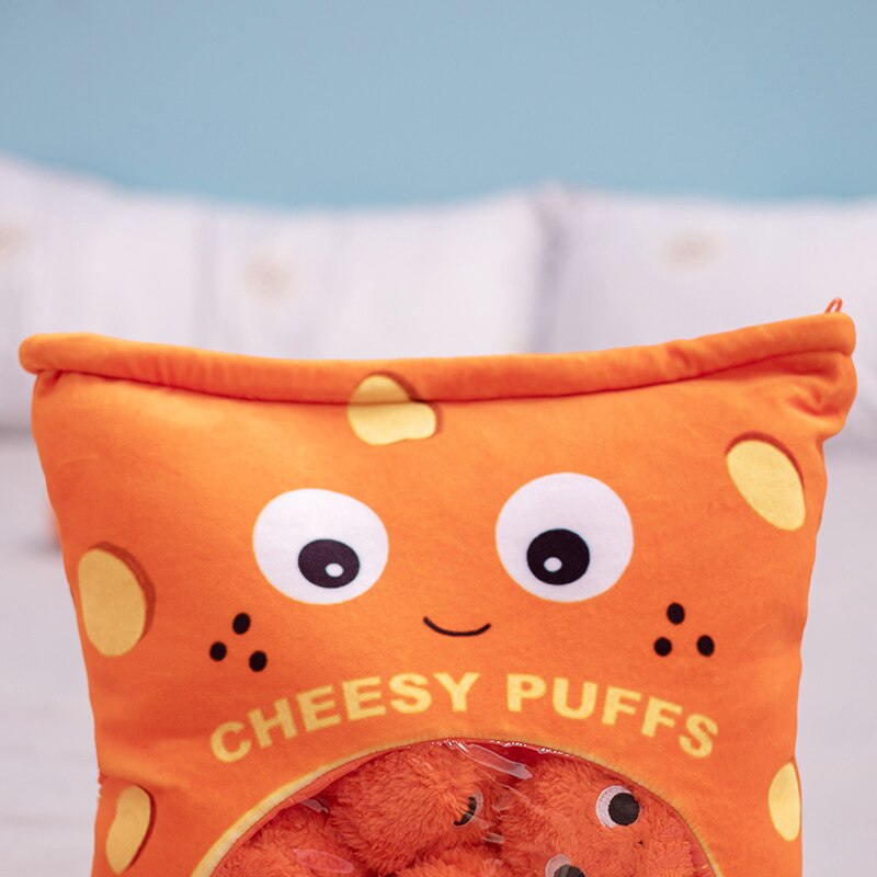 Tasty Cheese Flavor Puff Snacks