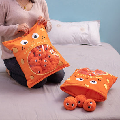Tasty Cheese Flavor Puff Snacks