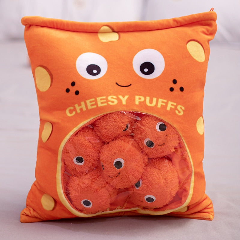 Tasty Cheese Flavor Puff Snacks