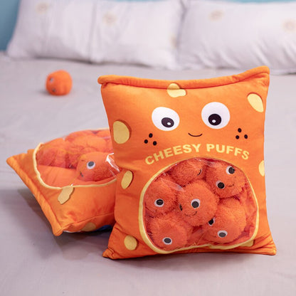 Tasty Cheese Flavor Puff Snacks