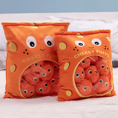 Tasty Cheese Flavor Puff Snacks