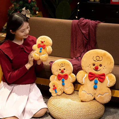 Fesara Christmas Cute Gingerbread Plush Toys