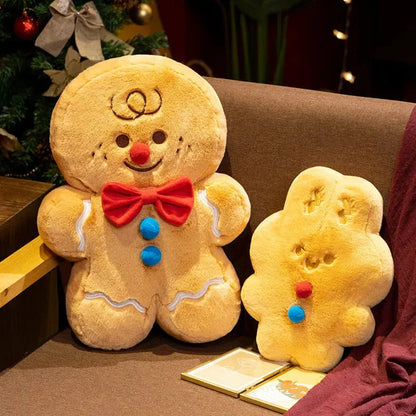 Fesara Christmas Cute Gingerbread Plush Toys