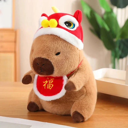 Cute Holiday Baby Capybara Soft Toy