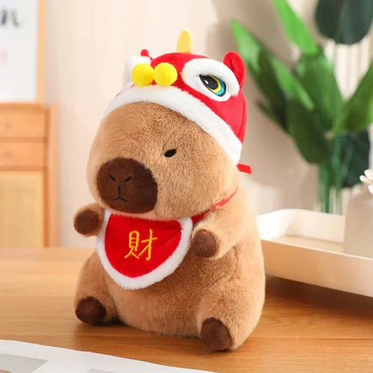 Cute Holiday Baby Capybara Soft Toy