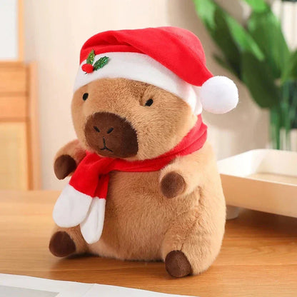 Cute Holiday Baby Capybara Soft Toy