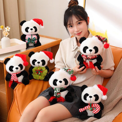 Cute Santa Bear Soft Toy
