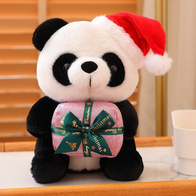 Cute Santa Bear Soft Toy