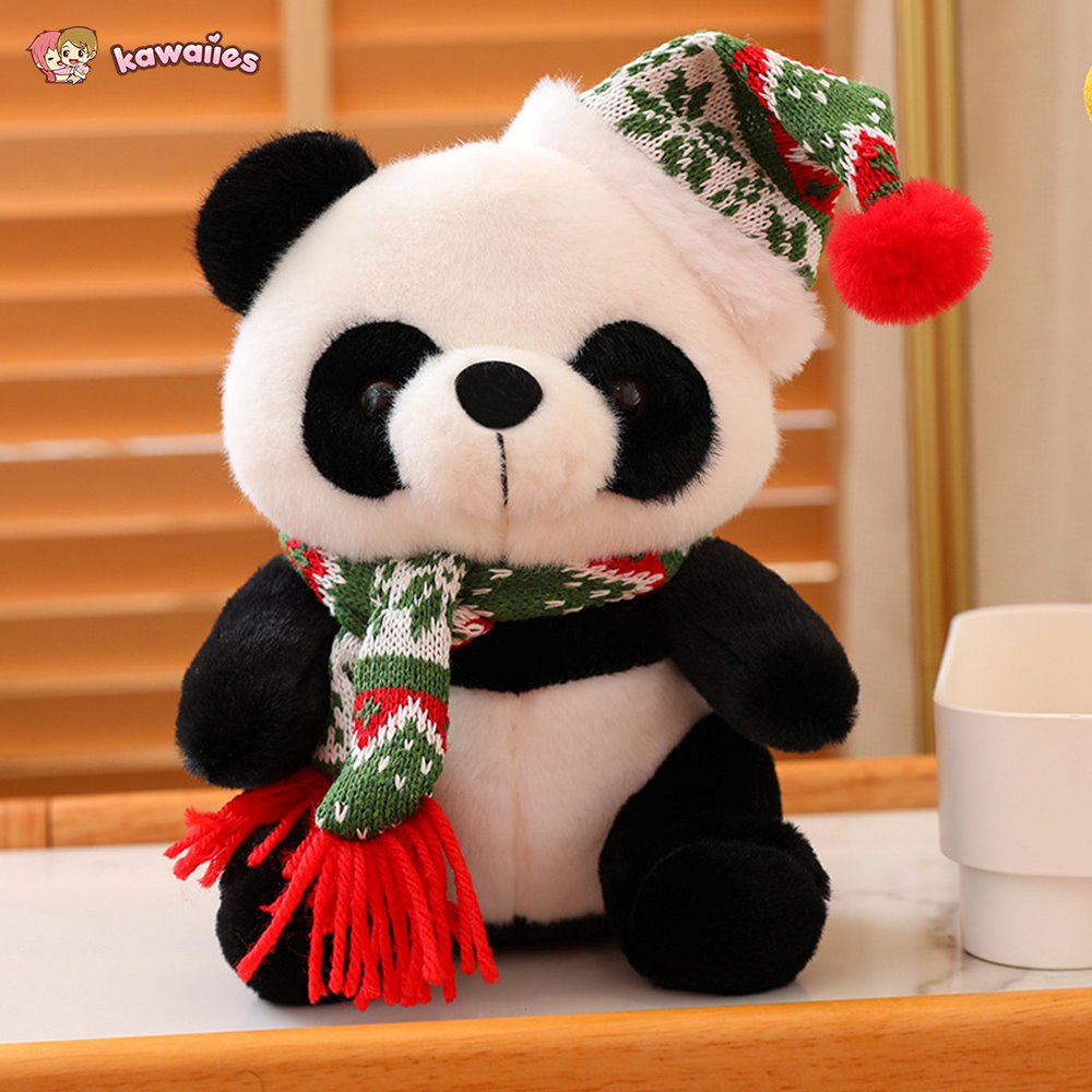 Cute Santa Bear Soft Toy