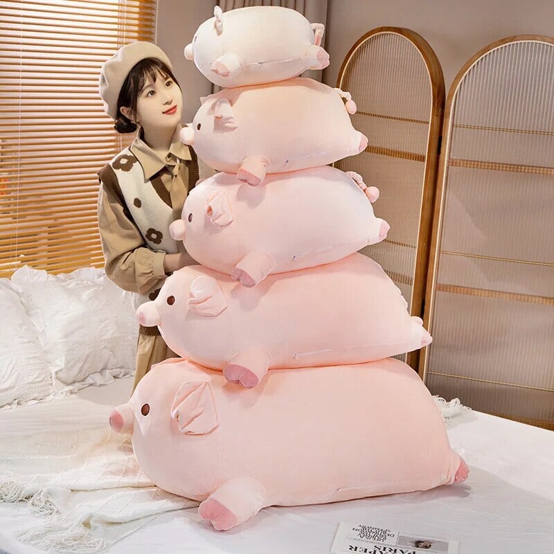 Cute Pink Pig Plush Toy