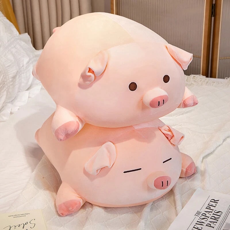 Cute Pink Pig Plush Toy - Fesara