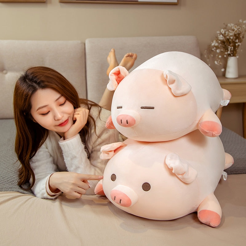 Cute Pink Pig Plush Toy