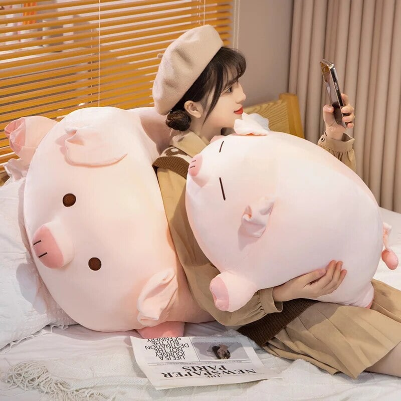 Cute Pink Pig Plush Toy