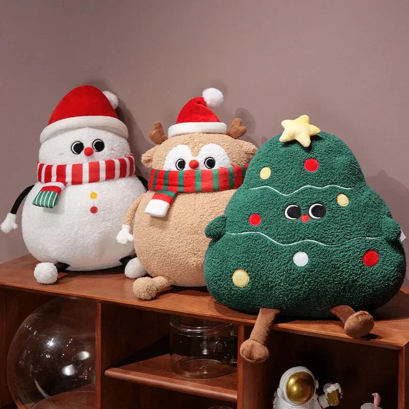 Fesara Cute Christmas Plush Figures Set