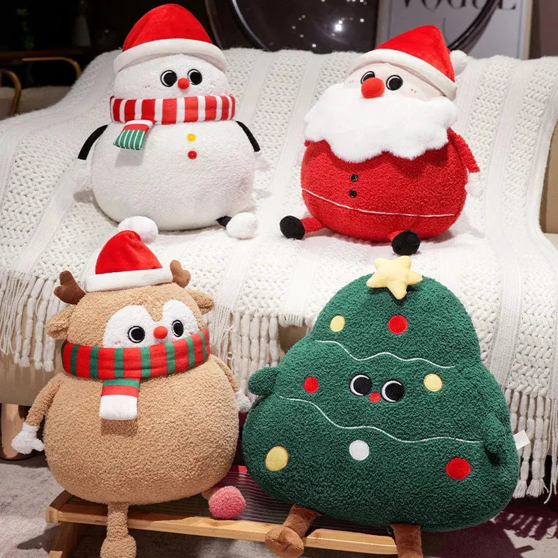 Fesara Cute Christmas Plush Figures Set