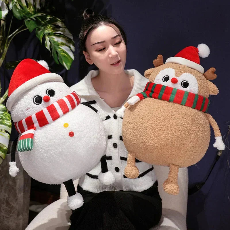 Fesara Cute Christmas Plush Figures Set