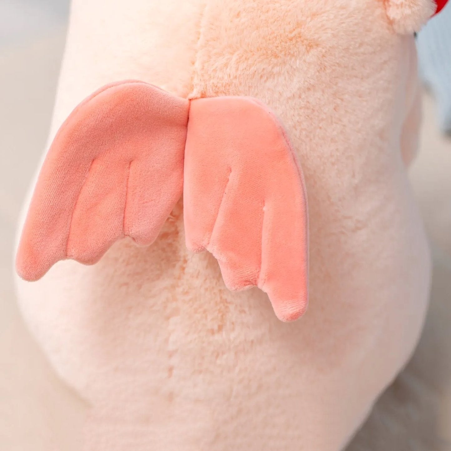 Cute Pink Love Heart Piggy Toy