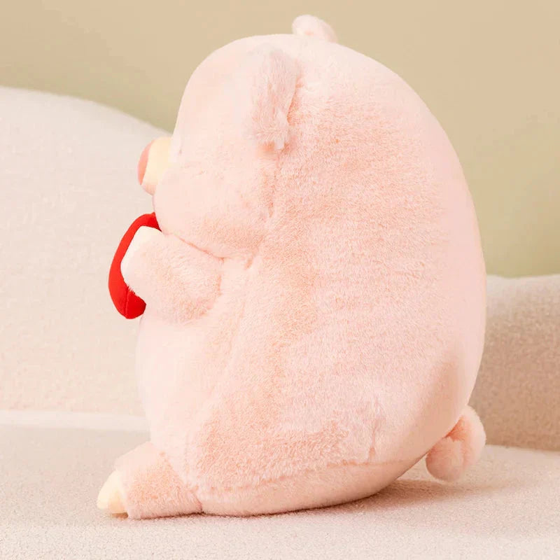 Cute Pink Love Heart Piggy Toy
