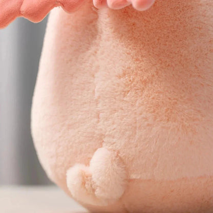 Cute Pink Love Heart Piggy Toy