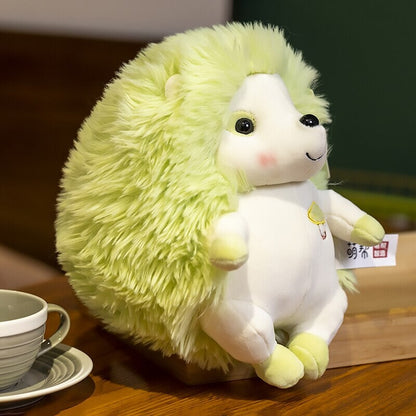 Vibrant Cute Hedgehog Plush Toy Set