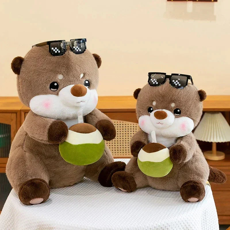 Fun Coconut Otter Soft Toy
