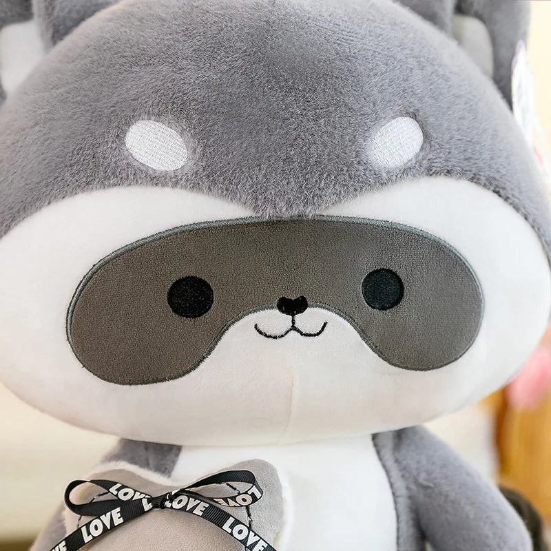 Cuddly Raccoon Plush Toy Friends