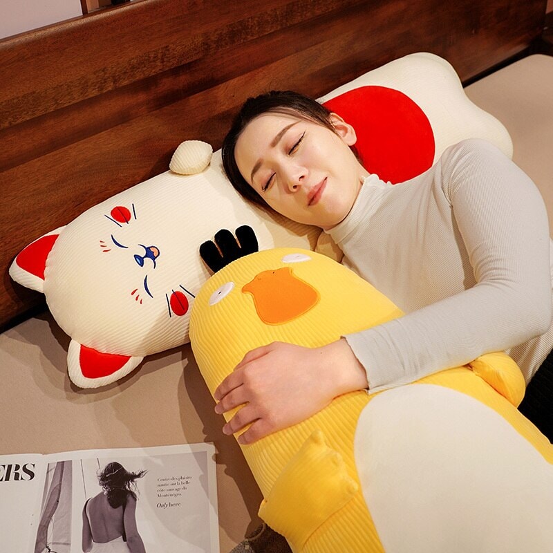 Soft Plush Long Cuddle Animal Friends