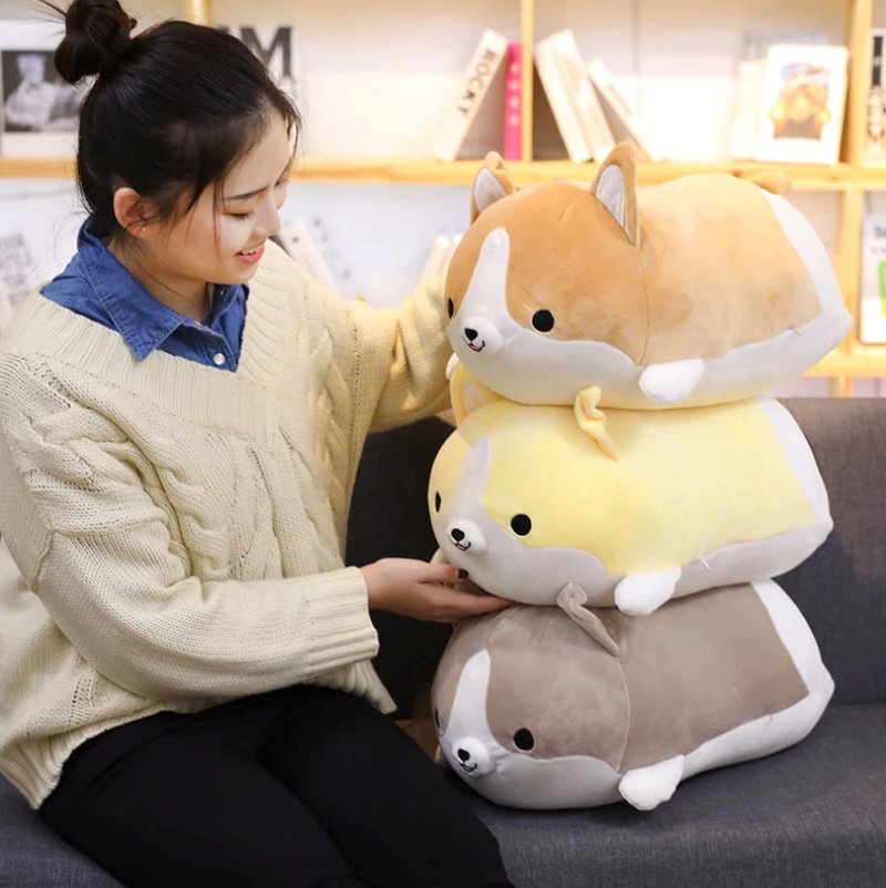 Corgi Snuggle Buddy Plush Toy