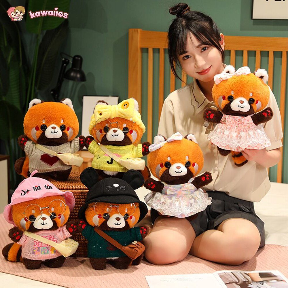 Cute Red Panda Kawaii Plush Toy