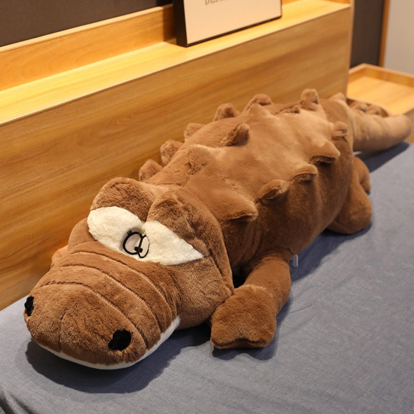 Large Cuddly Alligator Stuffed Toy