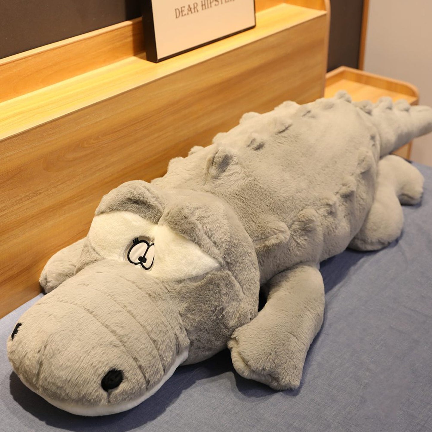 Large Cuddly Alligator Stuffed Toy