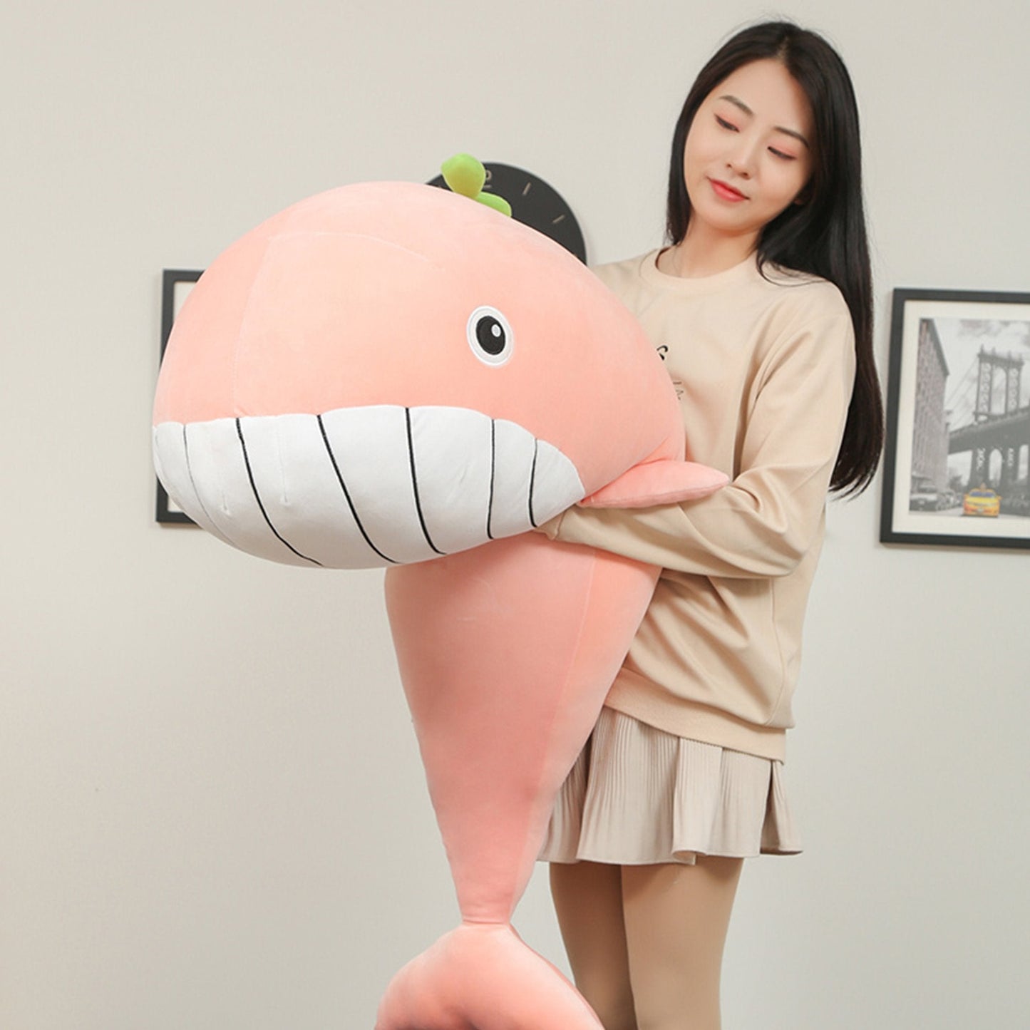 Snug Whale Soft Plush Toys