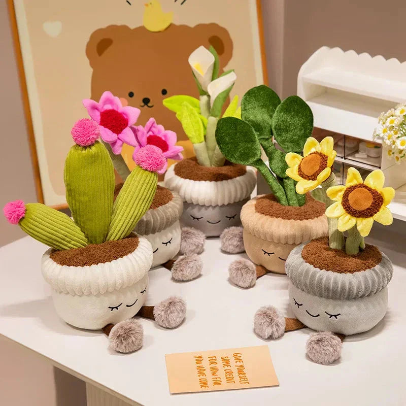 Adorable Succulent Plant Soft Toy