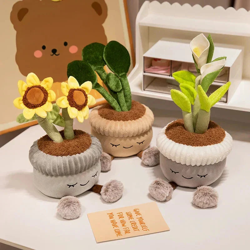 Adorable Succulent Plant Soft Toy