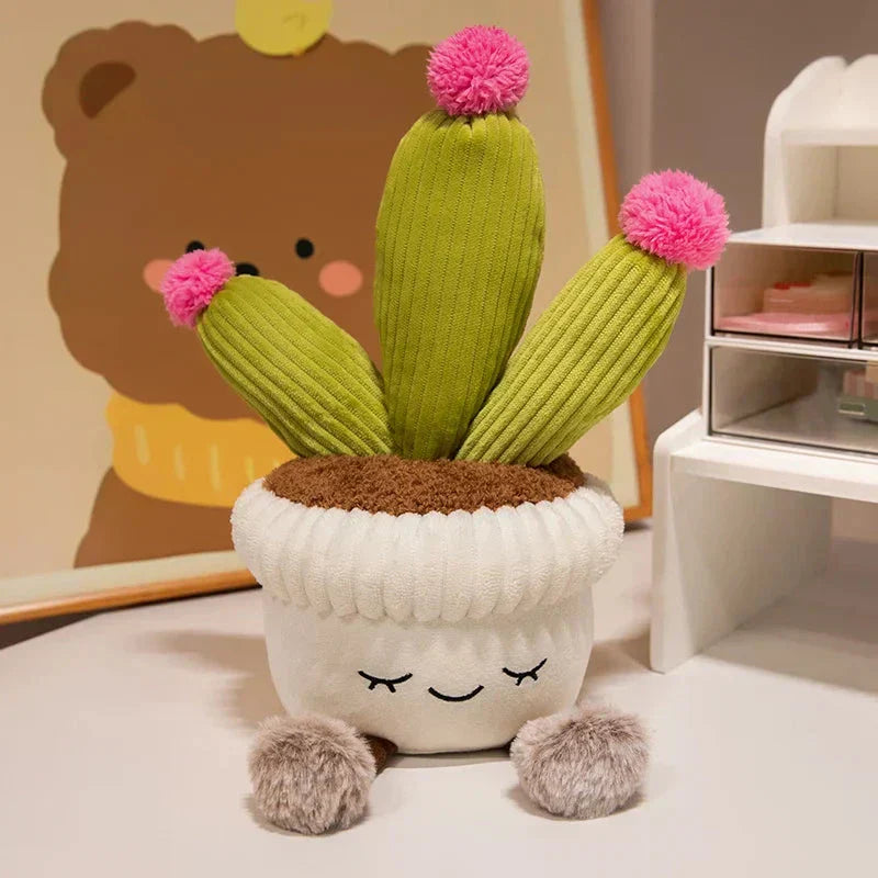Adorable Succulent Plant Soft Toy