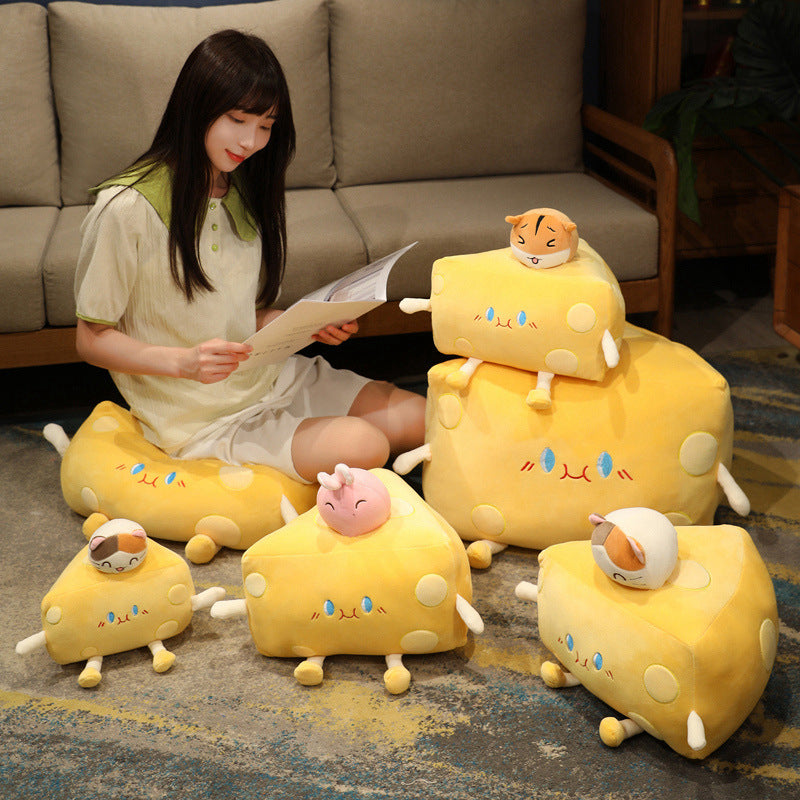 Adorable Cheese Soft Toy