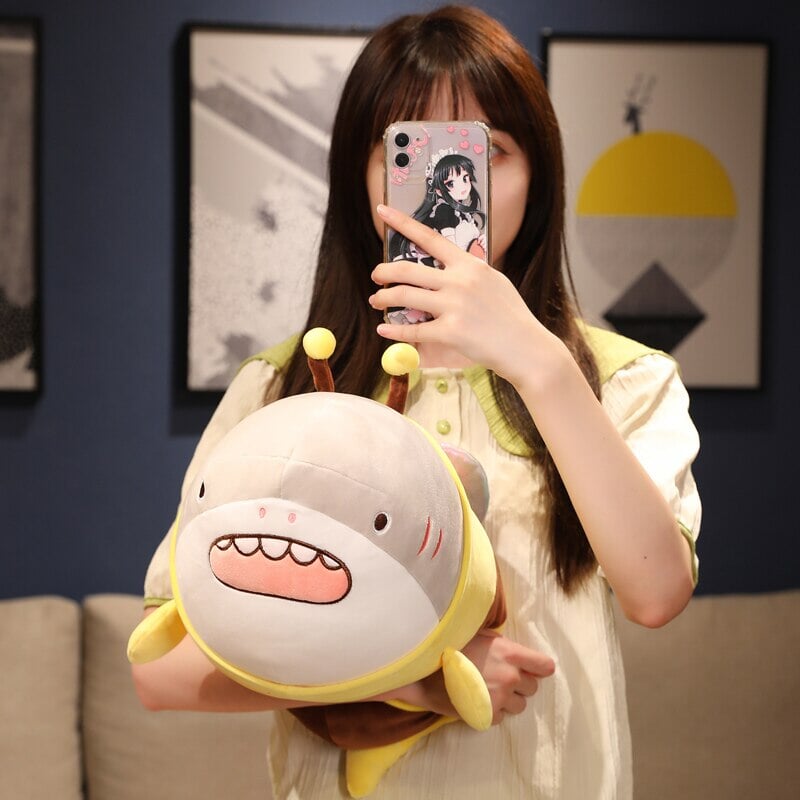 Adorable Shark Bee Soft Plush Toy