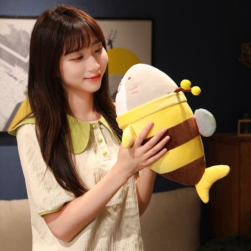 Adorable Shark Bee Soft Plush Toy