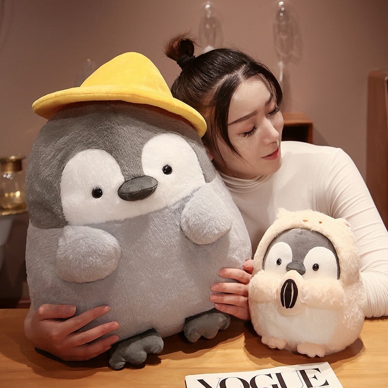 Adorable Penguin Soft Toy Set