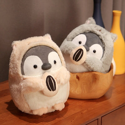 Adorable Penguin Soft Toy Set