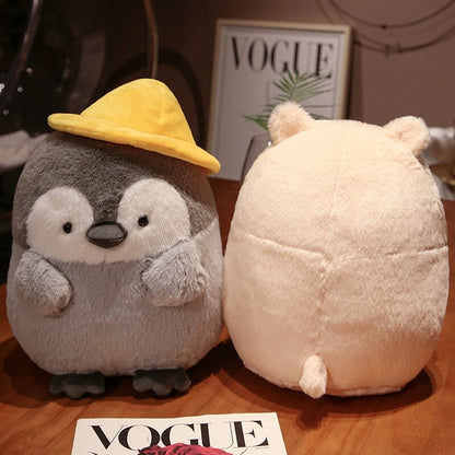 Adorable Penguin Soft Toy Set