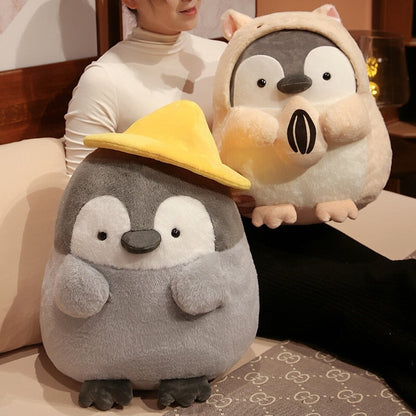 Adorable Penguin Soft Toy Set