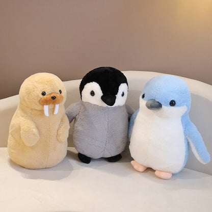 Adorable Soft Penguin Walrus Plush Toys