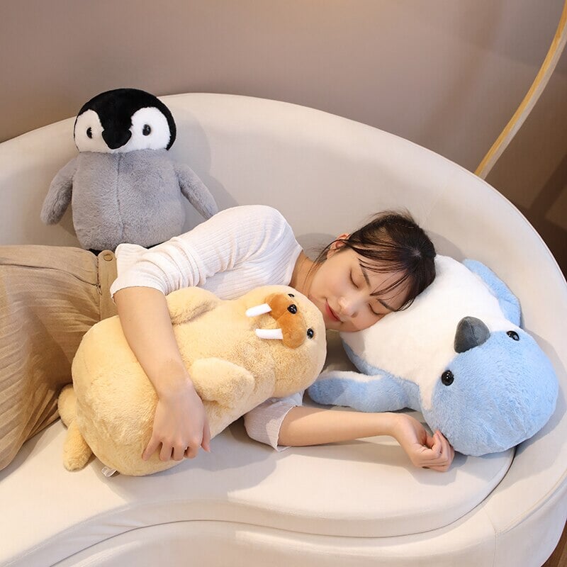 Adorable Soft Penguin Walrus Plush Toys - Fesara