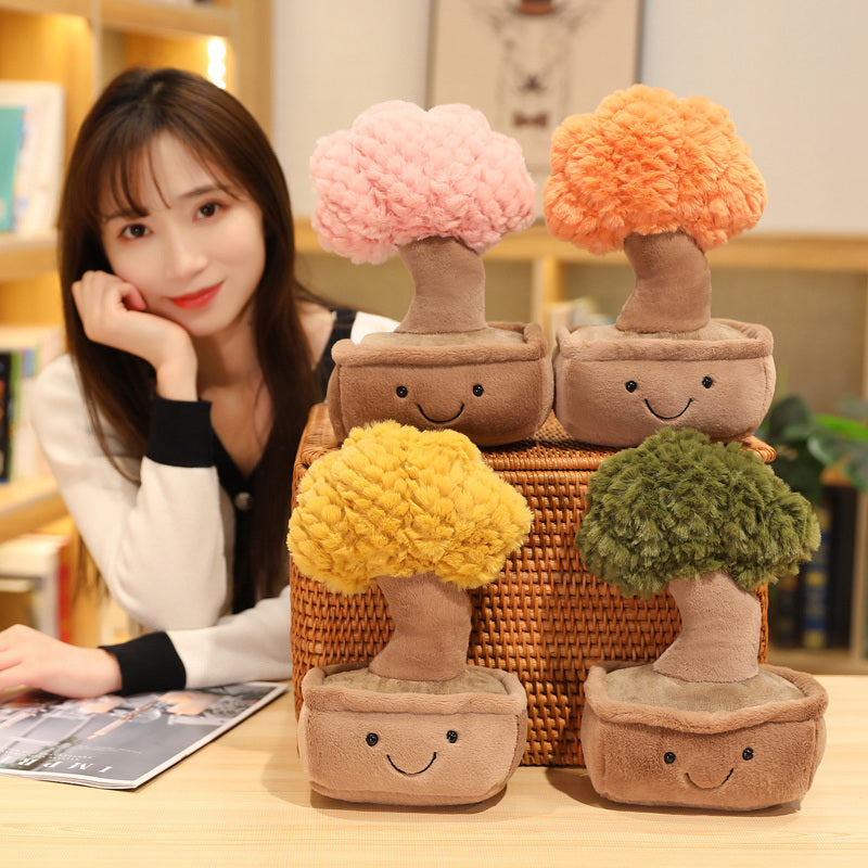 Fesara | Small Adorable Bonsai Tree Plush Toys