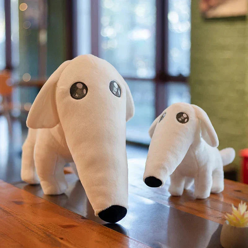 Adorable Russian Borzoi Soft Toy Dog