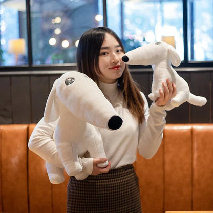 Adorable Russian Borzoi Soft Toy Dog