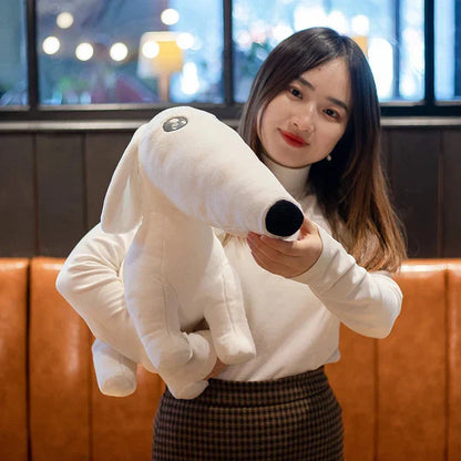 Adorable Russian Borzoi Soft Toy Dog